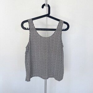 Madewell Sleeveless Silk Top Size M